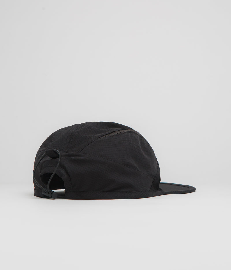 ROA Bri Open Weave Cap in Black