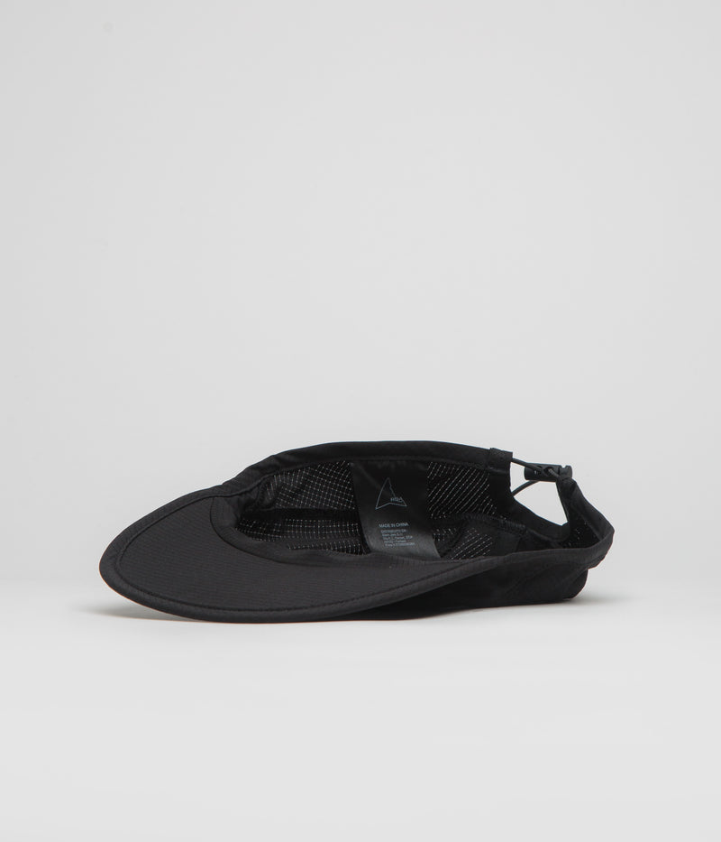 ROA Bri Open Weave Cap in Black