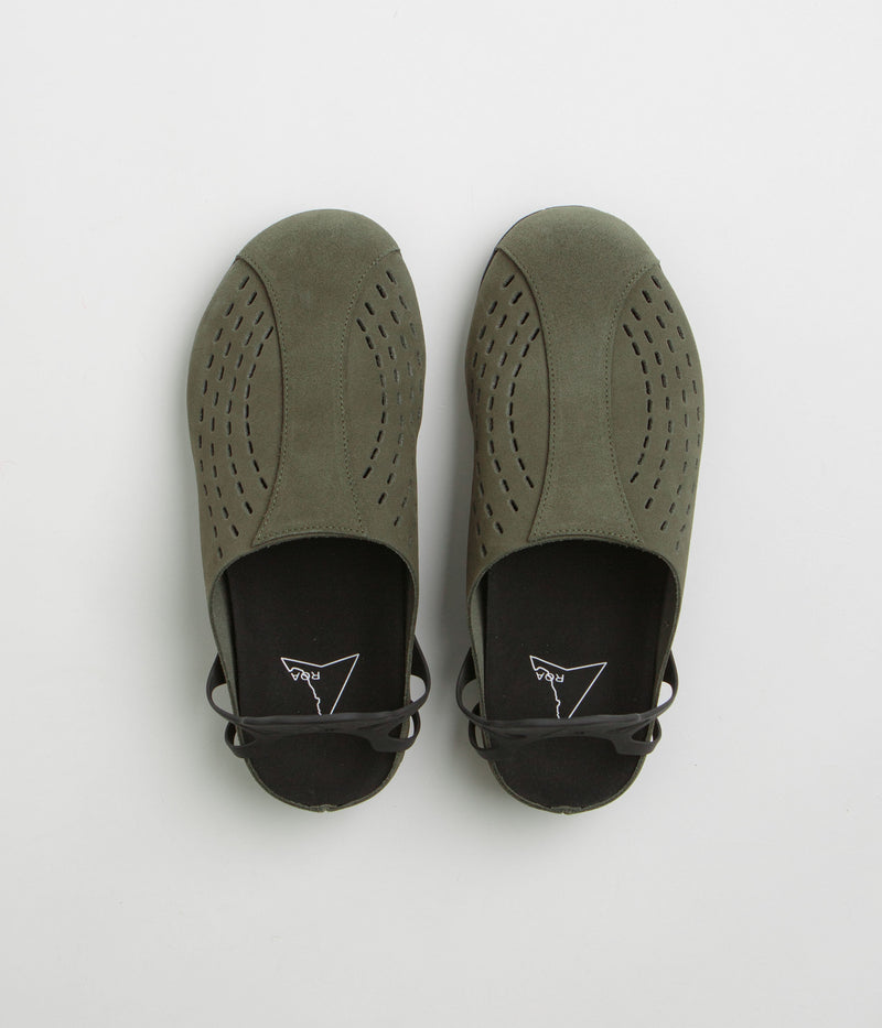ROA Fedaia Shoes in Olive and Black