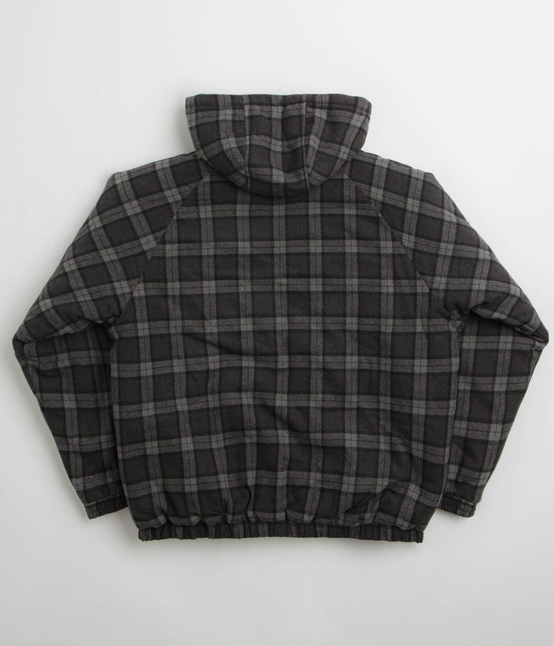 ROA Logger Primaloft Checked Jacket in Anthracite