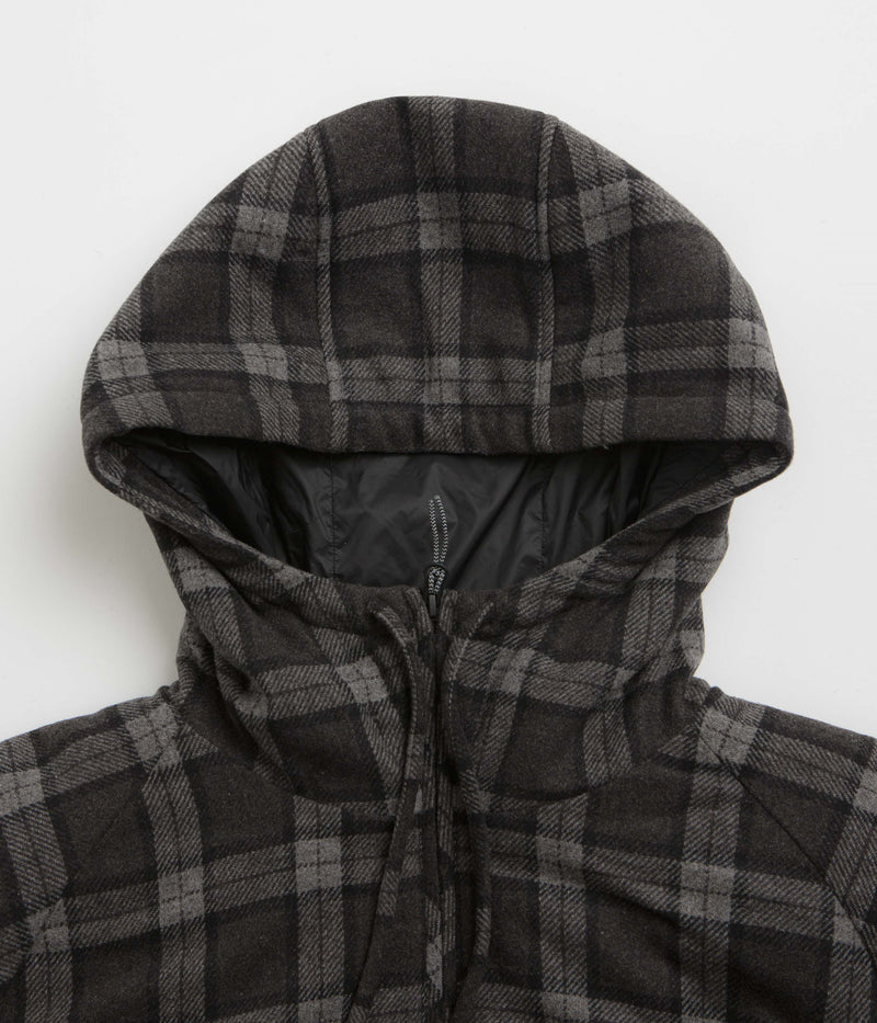 ROA Logger Primaloft Checked Jacket in Anthracite