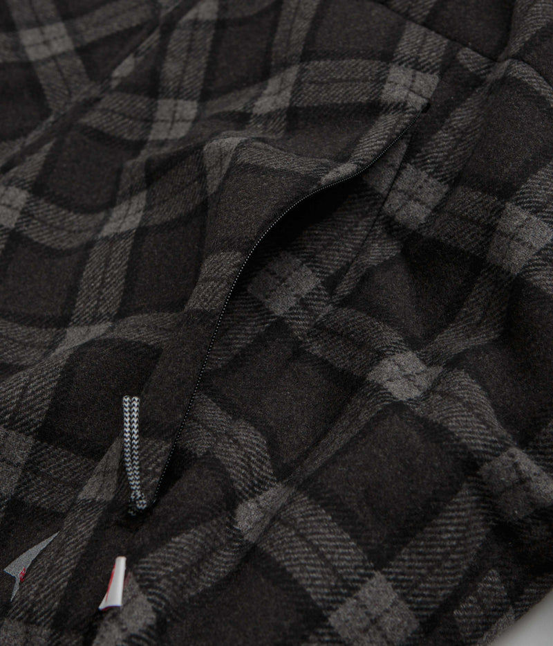 ROA Logger Primaloft Checked Jacket in Anthracite