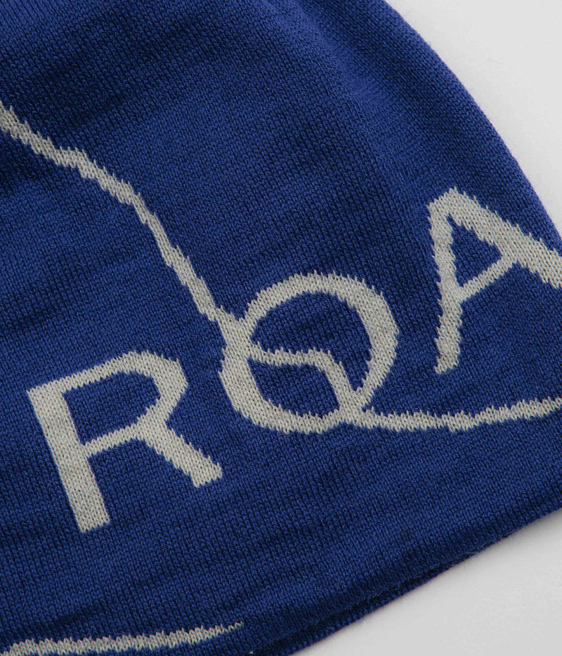 ROA Logo Wool Beanie in Blue
