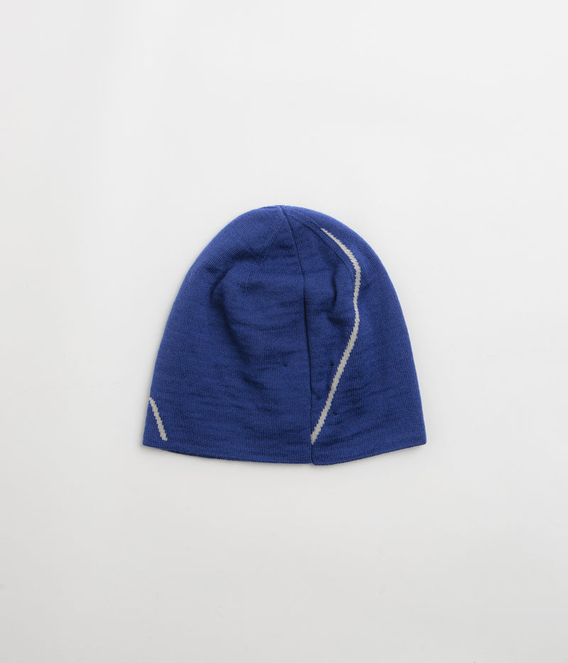 ROA Logo Wool Beanie in Blue