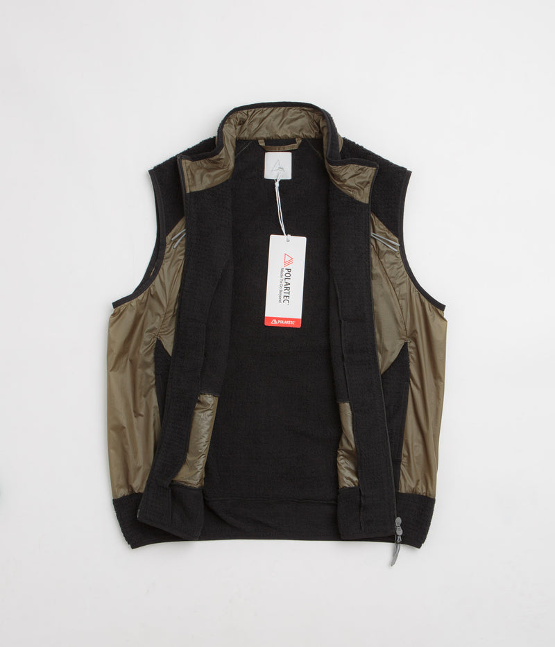 ROA Ocular Polartec High Loft Vest in Black Olive
