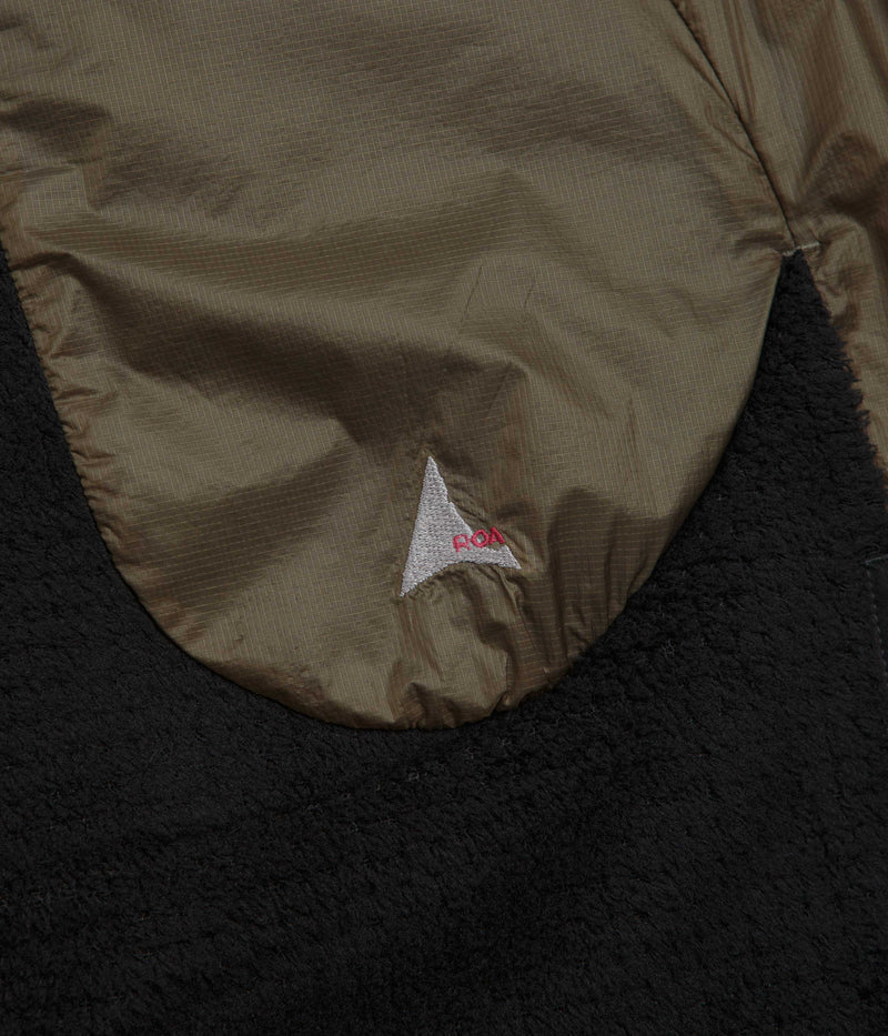 ROA Ocular Polartec High Loft Vest in Black Olive