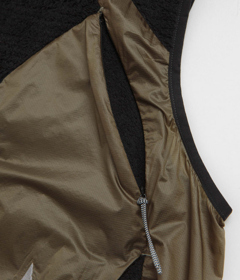 ROA Ocular Polartec High Loft Vest in Black Olive