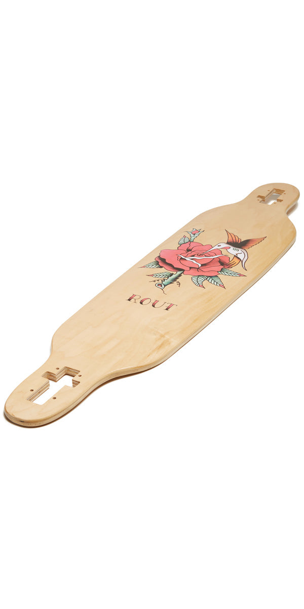 Rout Flash Drop-Thru Longboard Deck