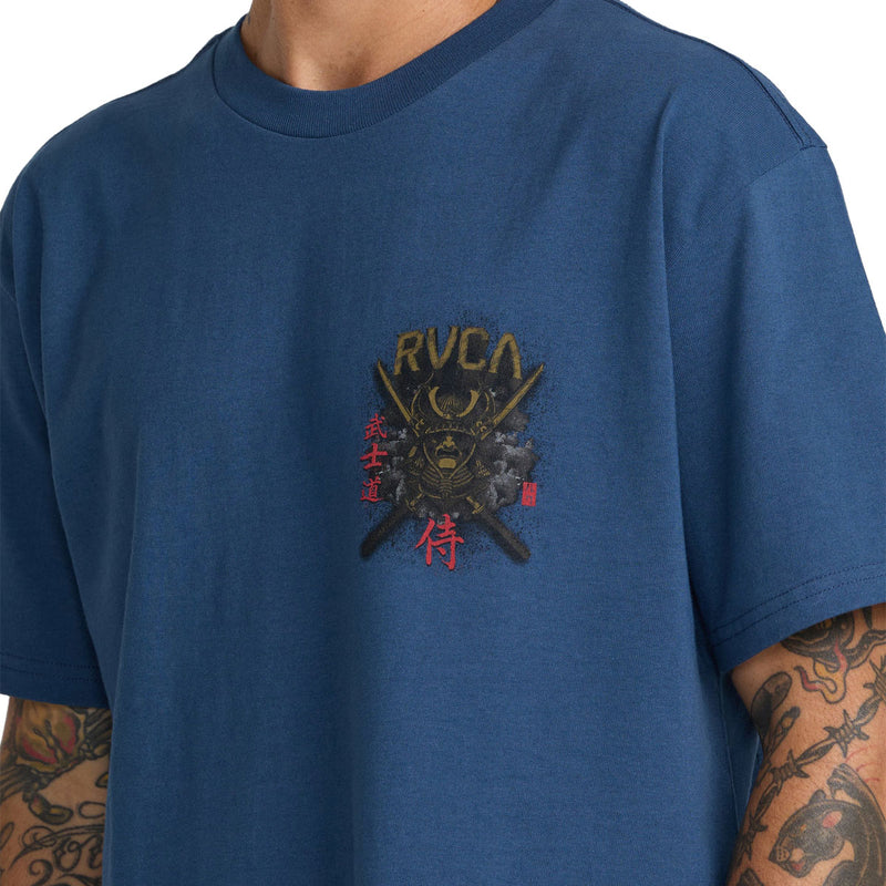 RVCA Bushido T-Shirt - Dark Denim