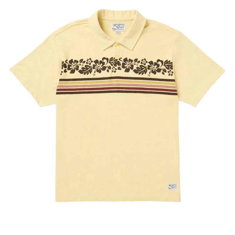 RVCA Cutback Polo Shirt - Butter