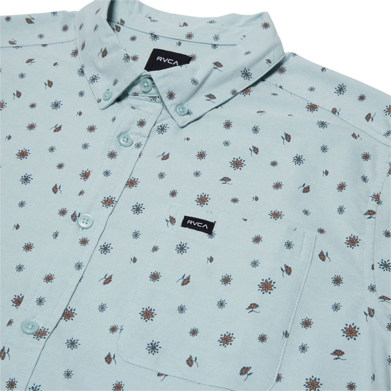 RVCA Thatll Do Print Shirt - Blue Haze