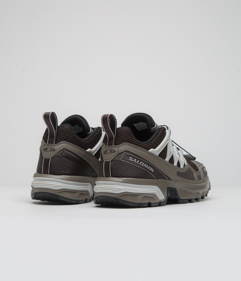 Salomon ACS+ OG Shoes in Falcon and Black Coffee / Lunar Rock