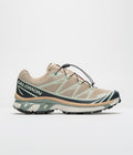 Salomon XT-6 Shoes in Oxford Tan and Carbon / Clearly Aqua