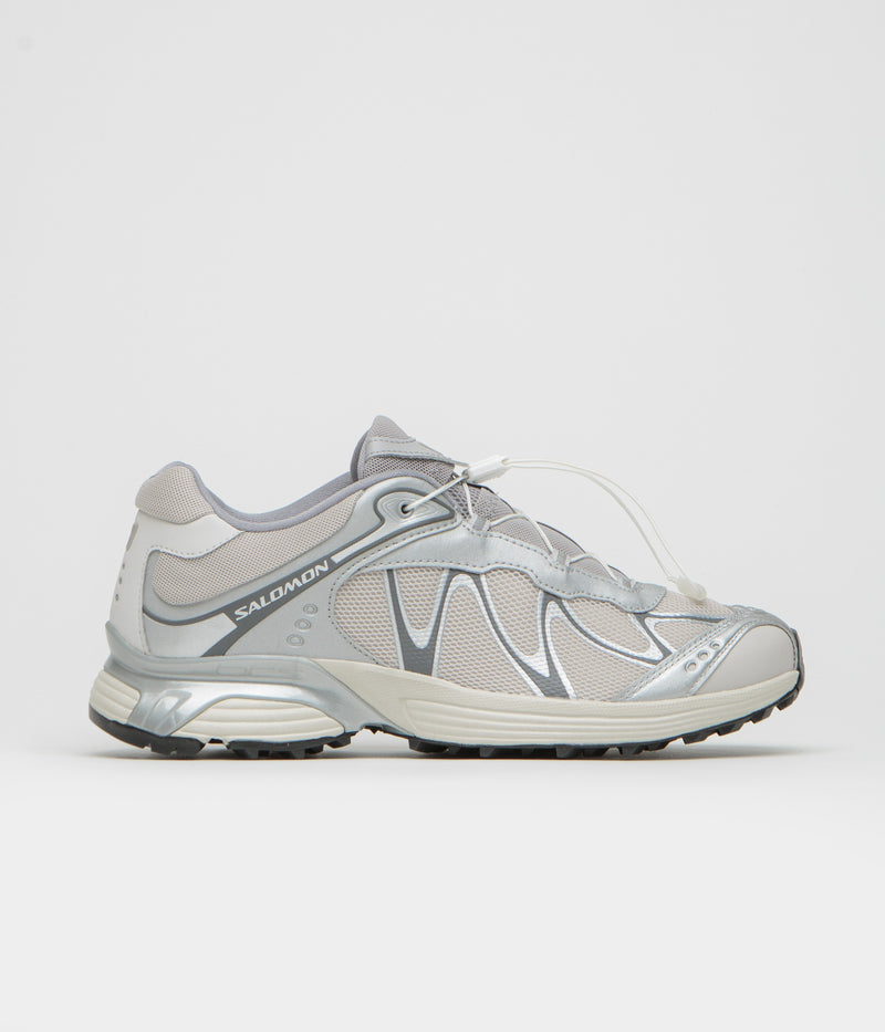 Salomon XT-Whisper Shoes in FTW Silver and Lunar Rock / Silver Cloud