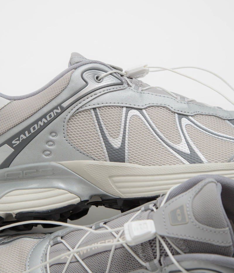 Salomon XT-Whisper Shoes in FTW Silver and Lunar Rock / Silver Cloud