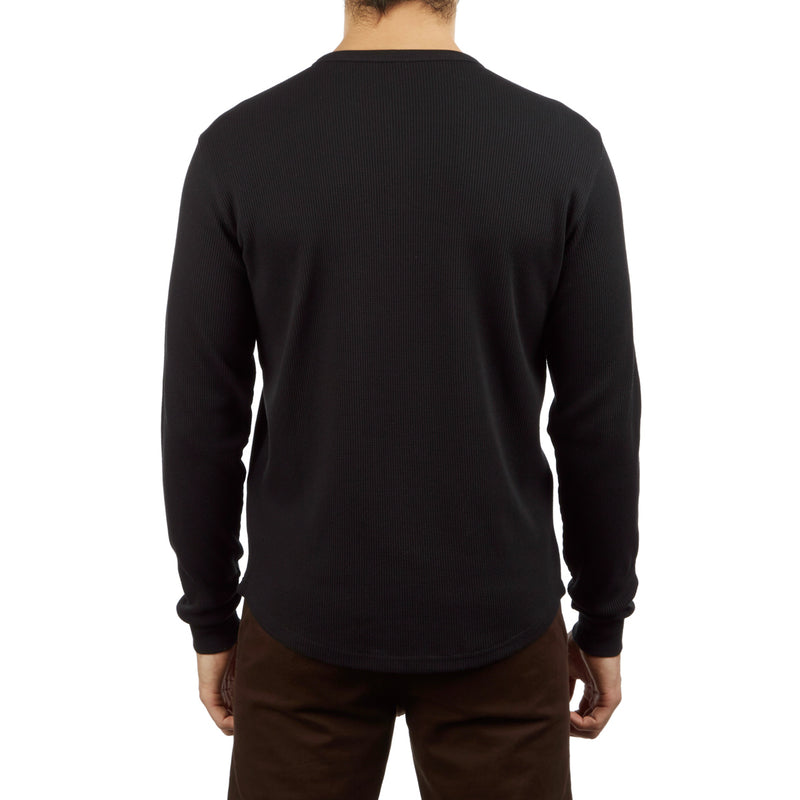 Salty Crew Long Shoreman Long Sleeve Shirt - Black