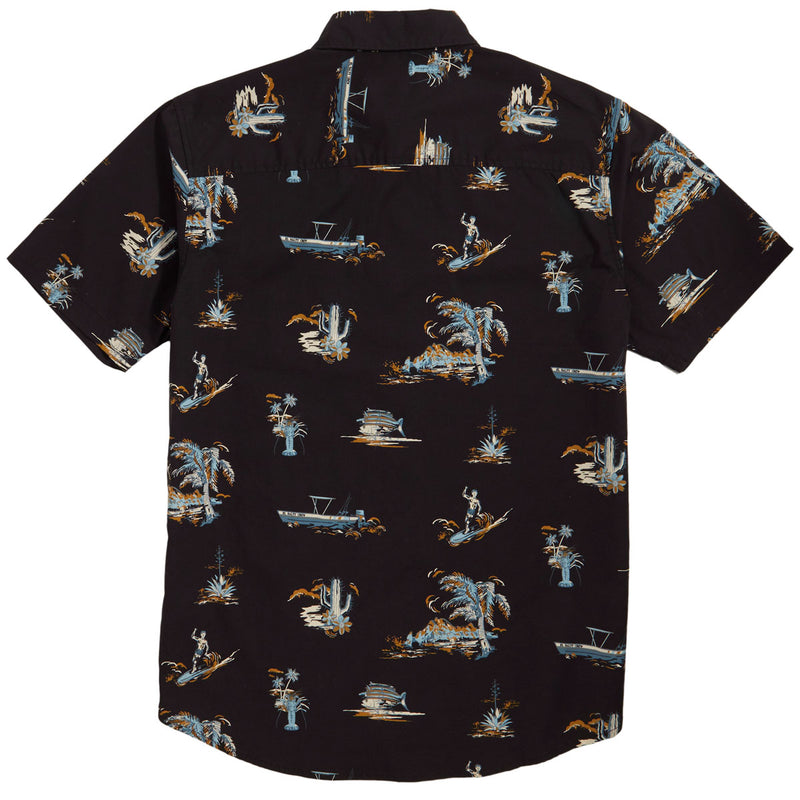 Salty Crew Pescador Shirt - Vintage Black