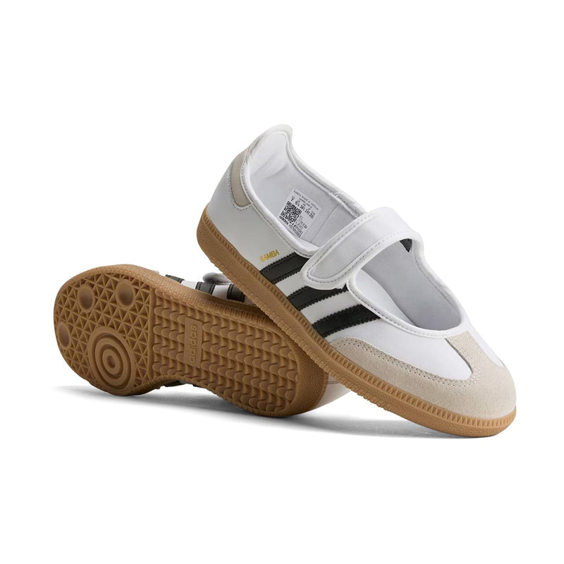 Samba Jane 'White Black Gum' Women's Shoes