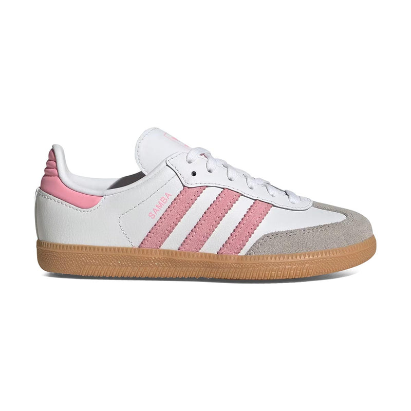 Samba OG 'White Light Pink Gum' Little Kids' Shoes
