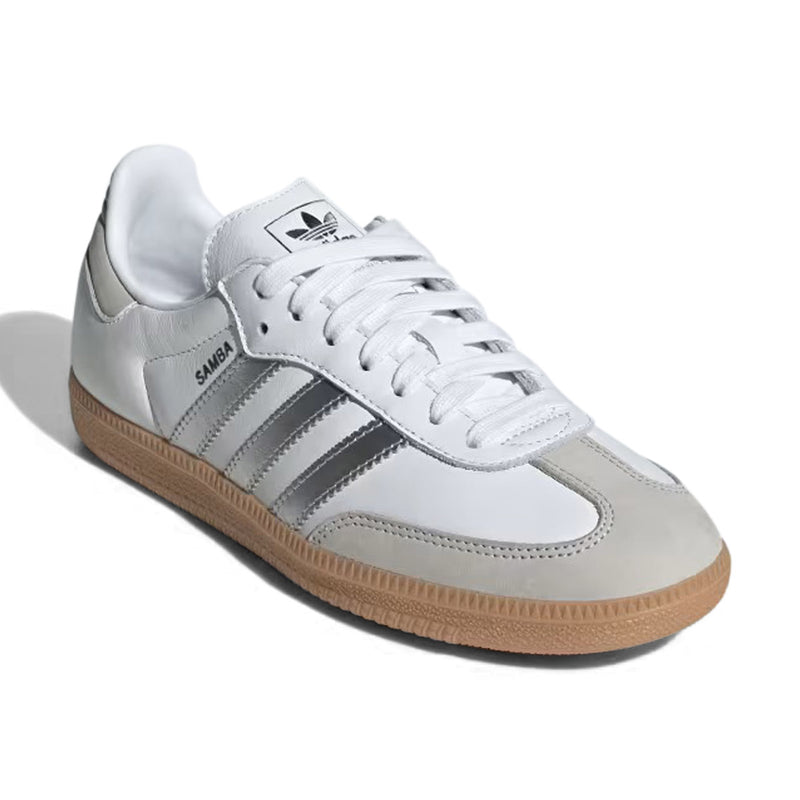 Samba OG 'White Silver Metallic Grey' Women's Shoes