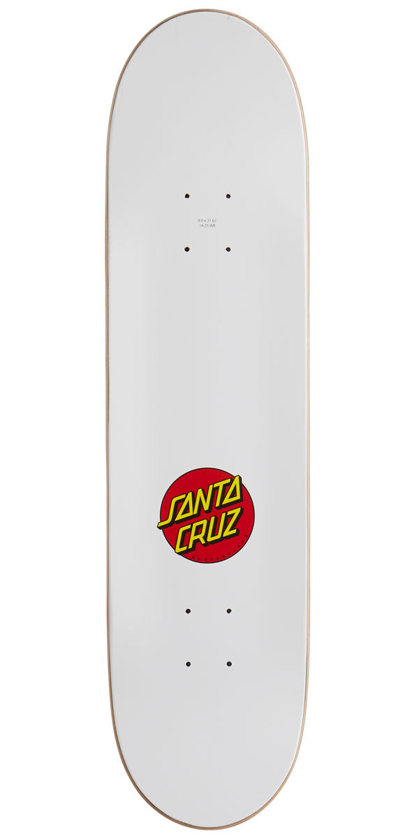 Santa Cruz Classic Dot Skateboard Deck - 8.00"