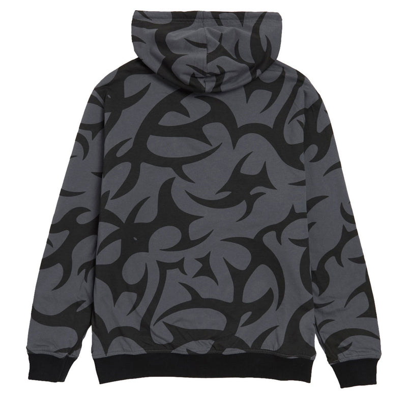 Santa Cruz Dressen Tribal Arch Reversible Hooded Jacket - Black