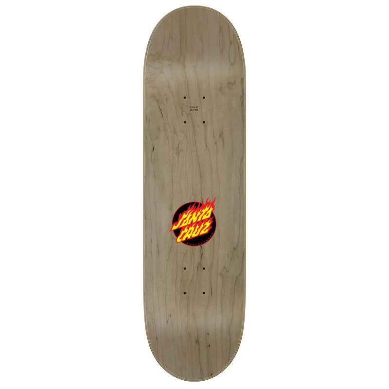 Santa Cruz Flame Dot Skateboard Deck - 7.25"