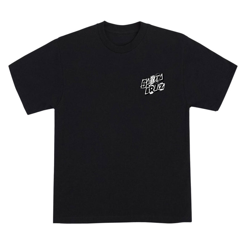 Santa Cruz Pay Off Dot T-Shirt - Black