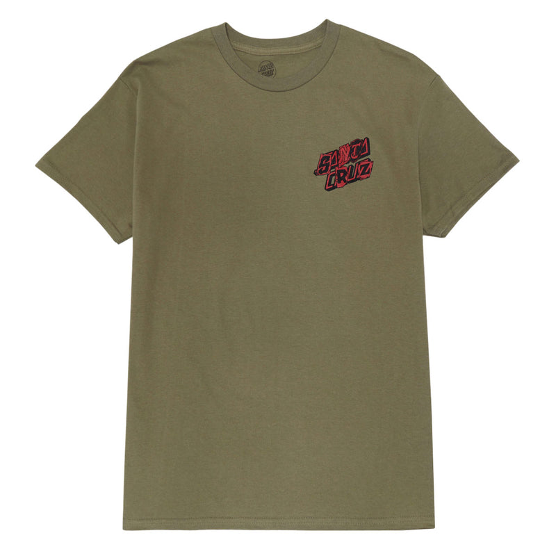 Santa Cruz Pay Off Dot T-Shirt - Prairie Dust
