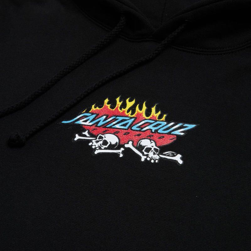 Santa Cruz Salba Voodoo Pit Hoodie - Black