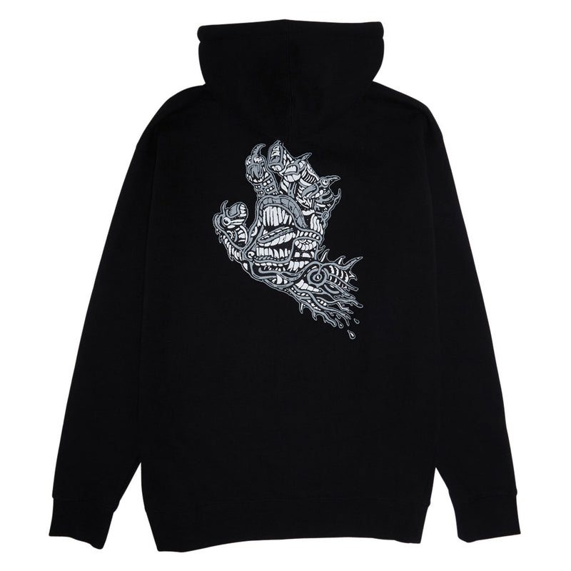 Santa Cruz Scourge Hand Zip Hoodie - Black