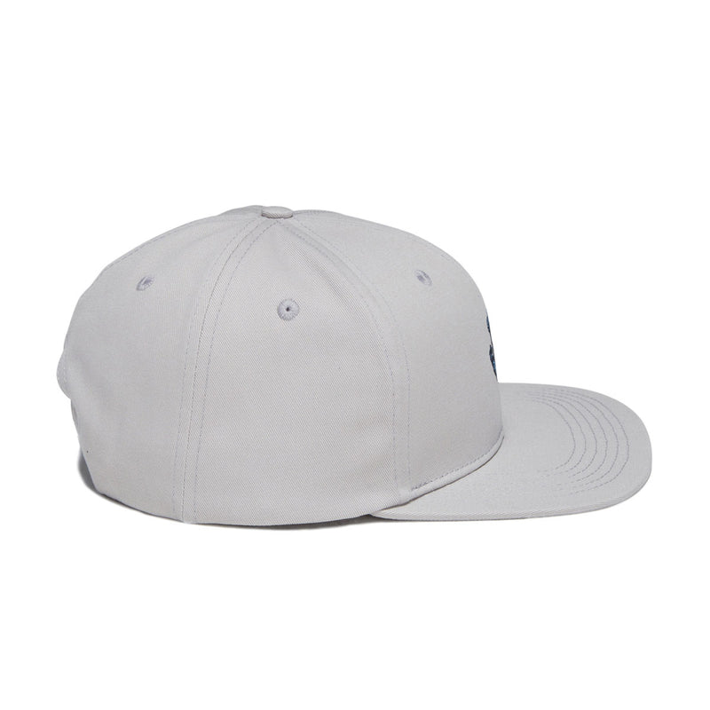 Santa Cruz Screaming Hand Snapback Hat - Light Grey