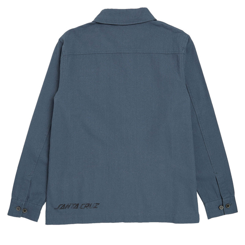Santa Cruz Woodcut Classic Work Jacket - Washed Navy