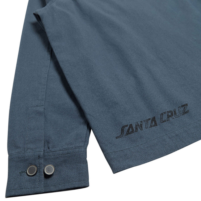 Santa Cruz Woodcut Classic Work Jacket - Washed Navy