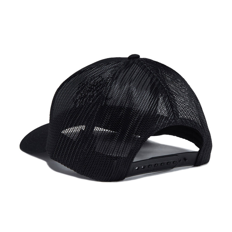 Satan's Drano Trucker Hat - Black/Black