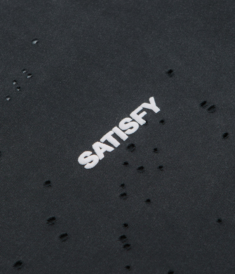 Satisfy MothTech Logo T-Shirt in Aged Black