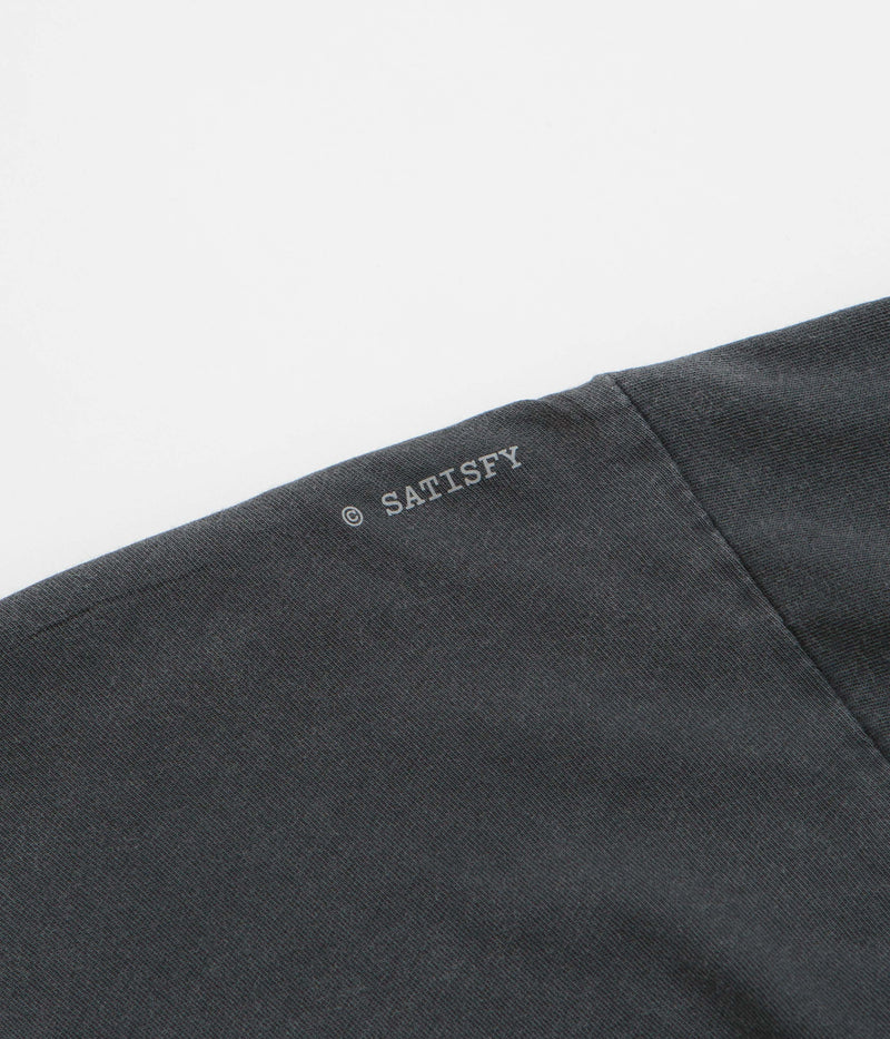 Satisfy MothTech Logo T-Shirt in Aged Black