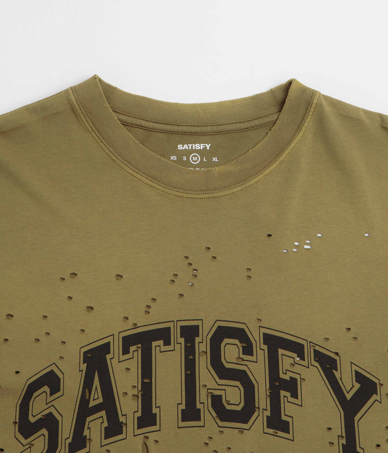 Satisfy MothTech T-Shirt in Sun Bleached Military Olive