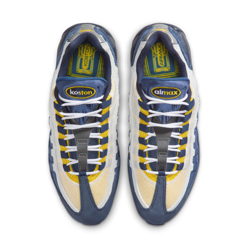SB Air Max 95 Shoes - Obsidian/Speed Yellow/Midnight Navy/Navy