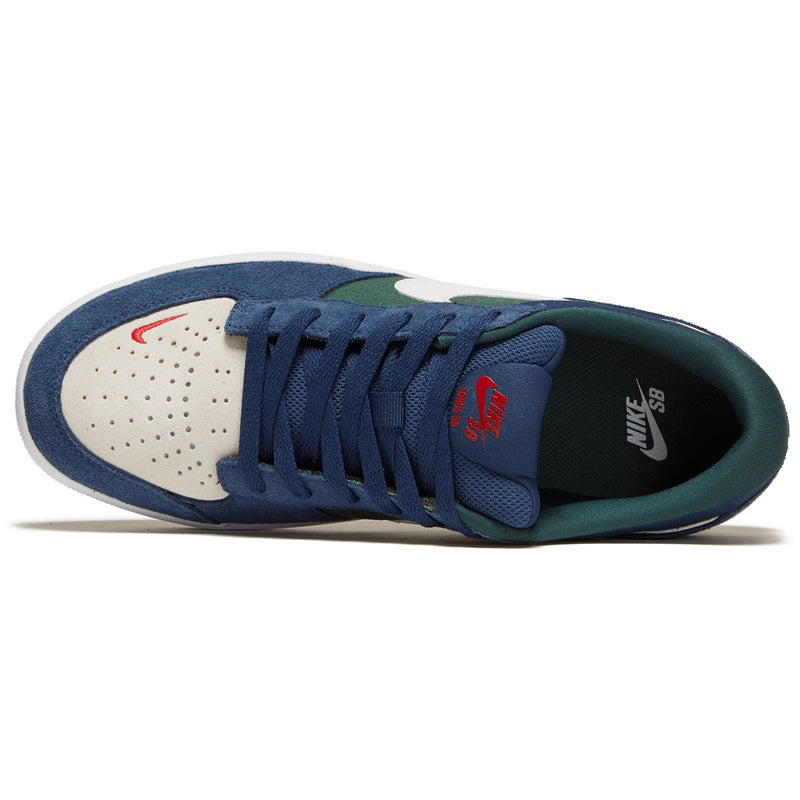 SB Force 58 Shoes - Navy/Summit White/Noble Green/White