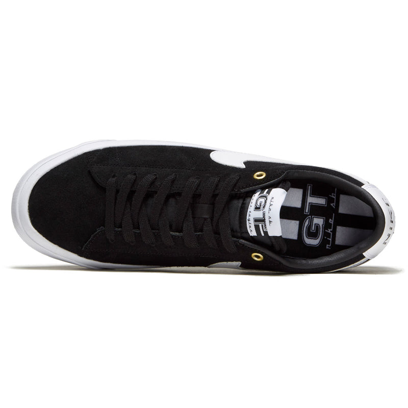 SB Zoom Blazer Low Pro GT Shoes - Black/White/Black/White