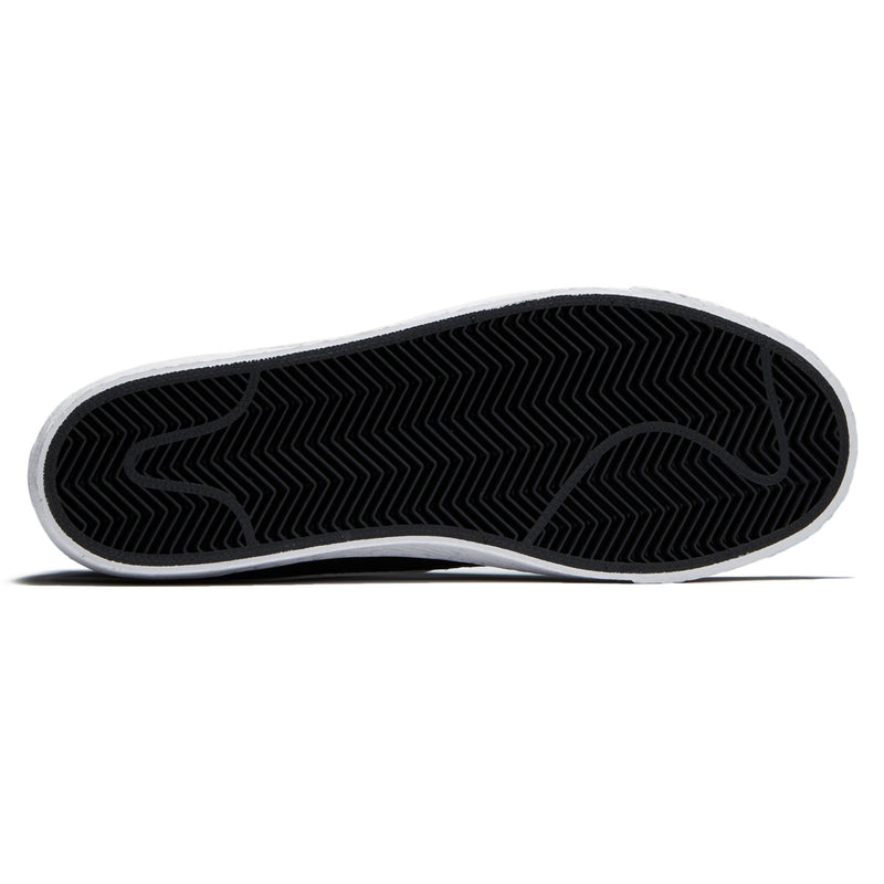 SB Zoom Blazer Mid Shoes - Black/White/White