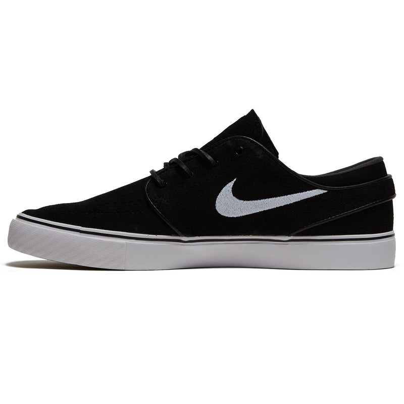 SB Zoom Janoski OG+ Shoes - Black/White/Black/White