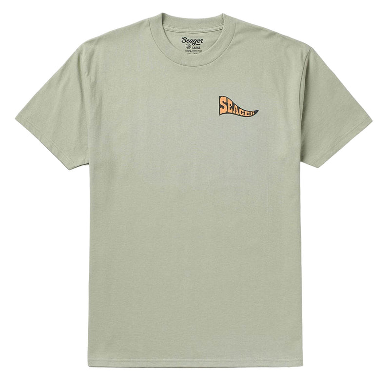 Seager Long Ride T-Shirt - Desert Green