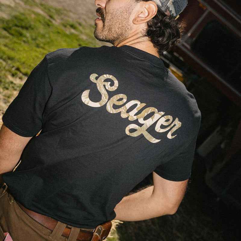 Seager Russ Fill T-Shirt - Black