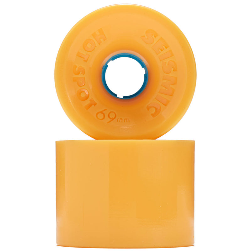 Seismic Hot Spot 78.5a Longboard Wheels - Mango - 69mm
