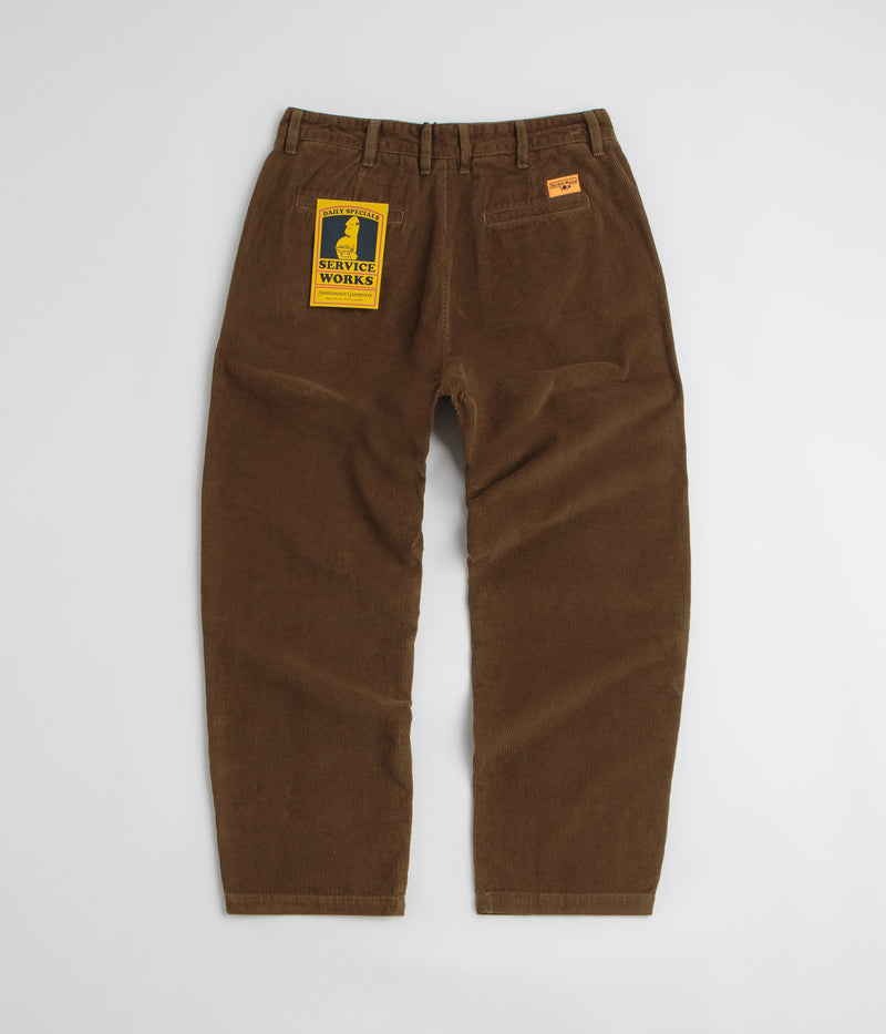 Service Works Corduroy Part Timer Pants in Bark