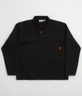Service Works Denim Script Popover Shirt in Dark Wash