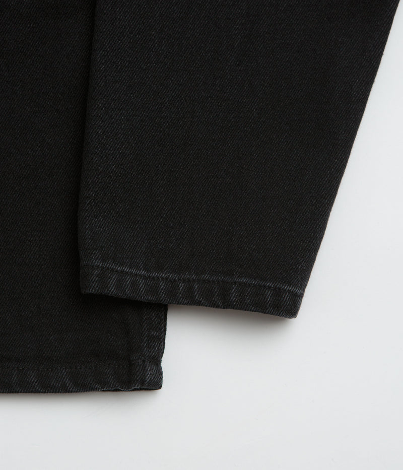 Service Works Denim Script Popover Shirt in Dark Wash