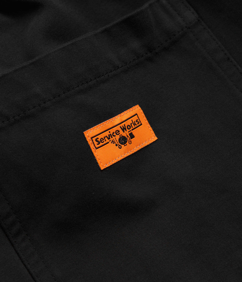 Service Works Moleskin Chef Pants in Black